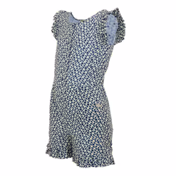 Regatta Girls Orla Kiely Jasmine Flower Playsuit - 7-8 Years, Blue