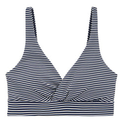 Regatta Womens/Ladies Stripe Bikini Top - 16 UK, Navy/White