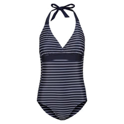 Regatta Womens/Ladies Flavia II Stripe One Piece Swimsuit - 22 UK, Navy/White