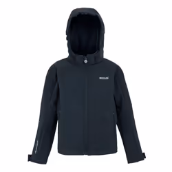 Regatta Childrens/Kids Acidity VIII Soft Shell Jacket - 5-6 Years, Exotic Plume/Aruba Blue