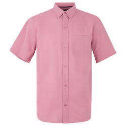 Regatta Mens Loran Short-Sleeved Shirt - S, Lilas