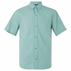 Regatta Mens Loran Short-Sleeved Shirt - S, Glacier