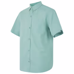 Regatta Mens Loran Short-Sleeved Shirt - S, Glacier