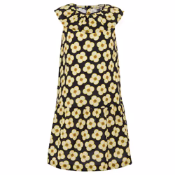 Regatta Girls Orla Kiely Spinning Flower Dress - 5-6 Years, Black