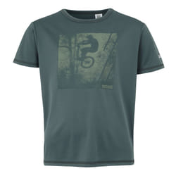 Regatta Childrens/Kids Alvarado IX Bicycle T-Shirt - 3-4 Years, Stormy Weather