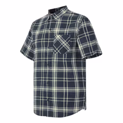 Regatta Mens Loran Short-Sleeved Shirt - XXL, Navy