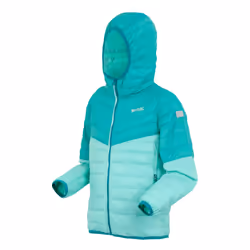 Regatta Childrens/Kids Hillpack III Hooded Jacket - 15-16 Years, Aruba Blue/Turquoise