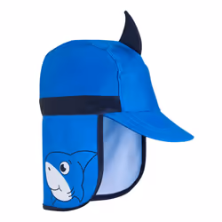 Regatta Childrens/Kids Protect Bubbles The Shark Cap - 4-6 Years, Hawaiian Blue/Navy