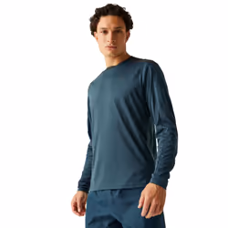 Dare 2B Mens Trackstand Long-Sleeved T-Shirt - L, Moonlight Denim