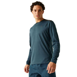 Dare 2B Mens Trackstand Long-Sleeved T-Shirt - L, Moonlight Denim