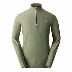 Dare 2B Mens Power Up III Jersey - S, Hedge Green Marl
