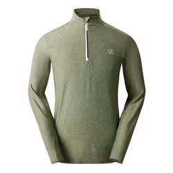 Dare 2B Mens Power Up III Jersey - S, Hedge Green Marl