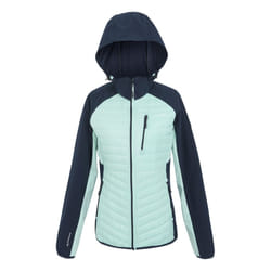 Regatta Womens/Ladies Pro Hybrid II Padded Jacket - 8 UK, Navy/Icy Morn