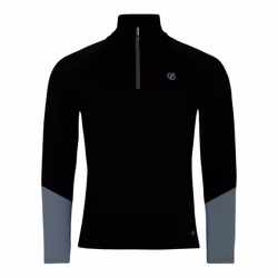 Dare 2B Mens Torrek Lite Jersey - L, Black/Stormy Weather