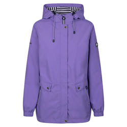 Trespass Womens/Ladies Flourish Waterproof Jacket - XXS, Wisteria