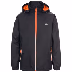 Trespass Mens Briar Waterproof Jacket - XS, Black