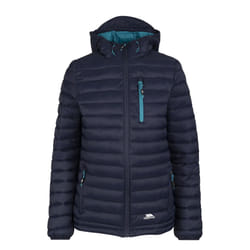 Trespass Womens/Ladies Lenka Hooded Padded Jacket - 8 UK, Navy