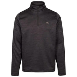 Trespass Mens Frimley Marl AT200 Fleece Jacket - XL, Black