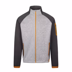 Trespass Mens AT300 Foxearth Full Zip Fleece Jacket - XXL, Grey Marl