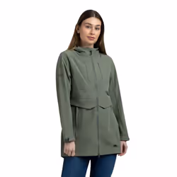 Trespass Womens/Ladies Aylmer Soft Shell Jacket - XXL, Green Willow Marl