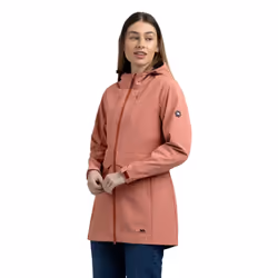 Trespass Womens/Ladies Aylmer Soft Shell Jacket - S, Burnt Sienna Marl