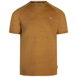 Trespass Mens Leecana TP75 T-Shirt - XS, Ginger Marl