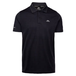 Trespass Mens Mckay Active Polo Shirt - XL, Dark Flint Marl