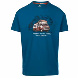 Trespass Mens Tokso T-Shirt - L, Bondi Blue