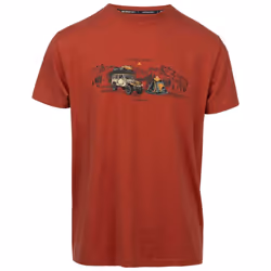 Trespass Mens Horton T-Shirt - XXL, Burnt Sienna