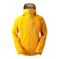 Dare 2B Mens Breathe Out Waterproof Jacket - L, Yellow Gold