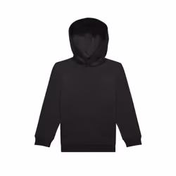 B&C Childrens/Kids ID.333 Long-Sleeved Hoodie - 12-13 Years, Black