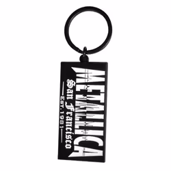 Metallica Quake Enamel Keyring