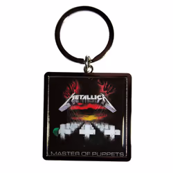 Metallica Master Of Puppets Keyring