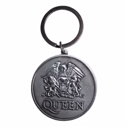 Queen Crest Double Sided Keyring
