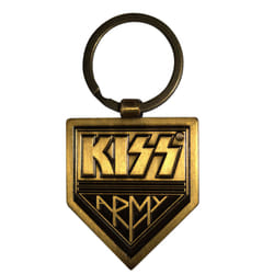 Kiss Army Pennant Double Sided Keyring