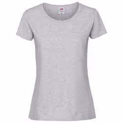 Fruit Of The Loom Womens/Ladies Iconic Ringspun Cotton T-Shirt - XL, Heather Grey