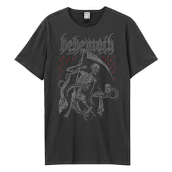 Amplified Unisex Adult Death Entity Behemoth T-Shirt - XS, Charcoal