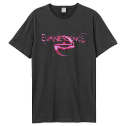 Amplified Unisex Adult Glow Evanescence T-Shirt - XS, Charcoal