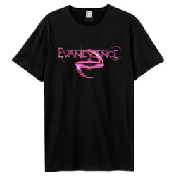 Amplified Unisex Adult Glow Evanescence T-Shirt - XS, Black