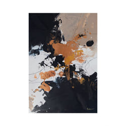 Anna Bernad Black Meringue Print - 40cm x 30cm, Multicoloured