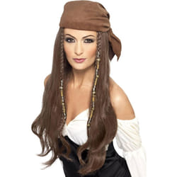 Smiffys Pirate Wig Set