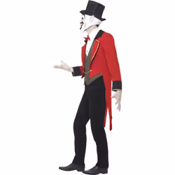 Smiffys Mens Sinister Ringmaster Costume Set - L, Red/Black/White