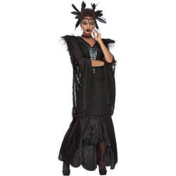 Smiffys Womens/Ladies Raven Queen Costume