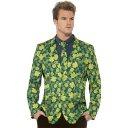 Smiffys Mens Shamrock Costume Jacket