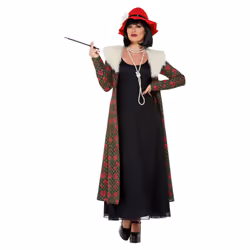 Smiffys Womens/Ladies Gangster's Moll Costume Set