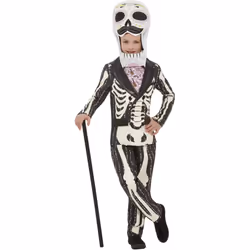 Smiffys Boys Senor Day Of The Dead Costume Set