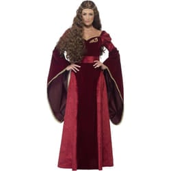 Smiffys Womens/Ladies Medieval Queen Costume