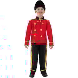 Smiffys Childrens/Kids Busby Guard Costume Set - 4-6 Years, Red/Black/Gold