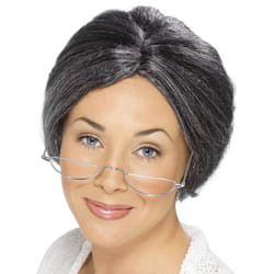 Smiffys Granny Bun Wig