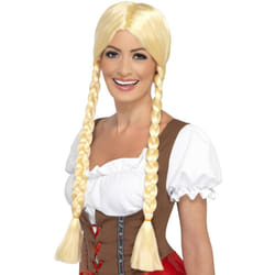 Smiffys Womens/Ladies Bavarian Beauty Wig